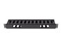 Lanberg Organizador de cables 1U 19 pulg negro