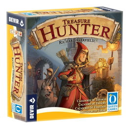 Devir Juego de Mesa Treasure Hunters - Juego de Cartas de Fantasía y Estrategia para 2-6 Jugadores +8 Años, 40 Min, Diseño de Richard Garfield, Castellano/Catalán/Portugués/Italiano