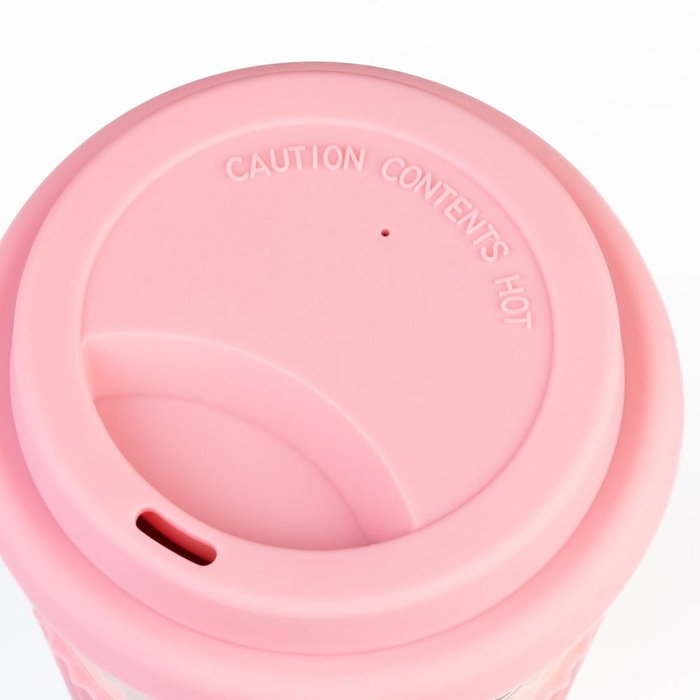 Pusheen Taza de Cerámica con Tapa 400 ml