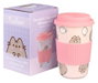 Pusheen Taza de Cerámica con Tapa 400 ml