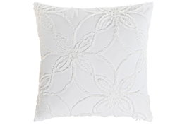 DKD Home Decor Cojín de Poliéster Blanco 45x45 cm