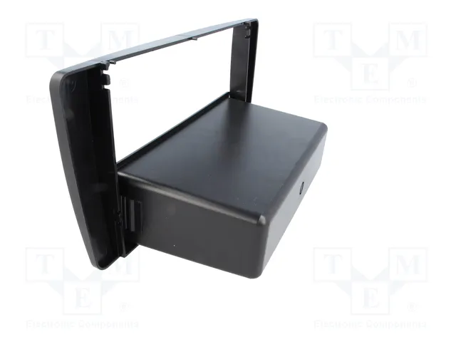 4CARMEDIA Bastidor de montaje de radio para Škoda Octavia II, 2 ISO, negro 4CARMEDIA Bastidor de montaje de radio para Škoda Octavia II, 2 ISO, negro