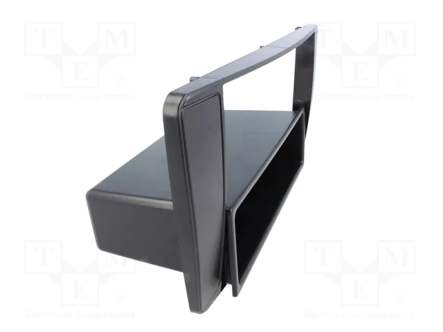 4CARMEDIA Bastidor de montaje de radio para Škoda Octavia II, 2 ISO, negro 4CARMEDIA Bastidor de montaje de radio para Škoda Octavia II, 2 ISO, negro