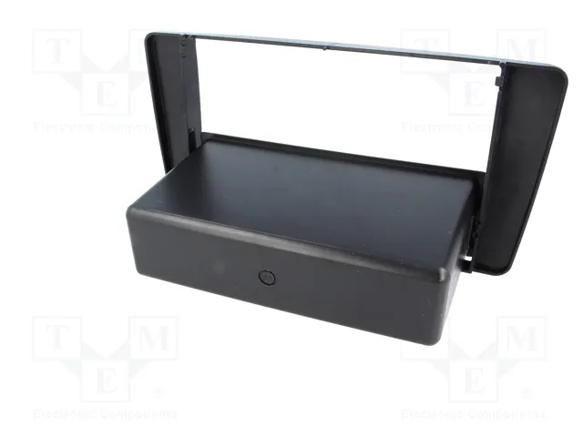 4CARMEDIA Bastidor de montaje de radio para Škoda Octavia II, 2 ISO, negro 4CARMEDIA Bastidor de montaje de radio para Škoda Octavia II, 2 ISO, negro