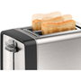 Bosch TAT5P420 Tostadora de 2 rebanadas, Negro y Acero inoxidable