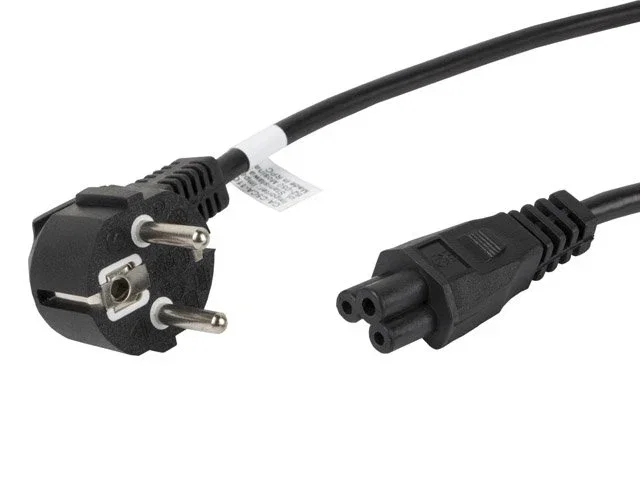 Lanberg CA-C5CA-11CC-0018-BK Cable de Alimentación CEE 7/7 a C5 de 1,8 m