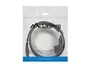 Lanberg CA-C5CA-11CC-0018-BK Cable de Alimentación 1.8m, Conectores Schuko (CEE7/7) Macho a IEC320 C5 Hembra Angular, Negro