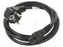 Lanberg Cable de alimentación CEE 7/7 a IEC C5 de 1,8 m Negro