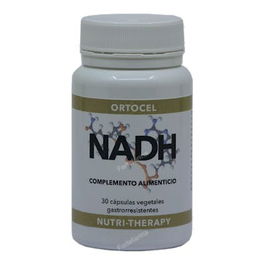 ORTOCEL NUTRI-THERAPY Nadh 10Mg 30 Cápsulas Gastro para Rendimiento Mental y Antioxidante