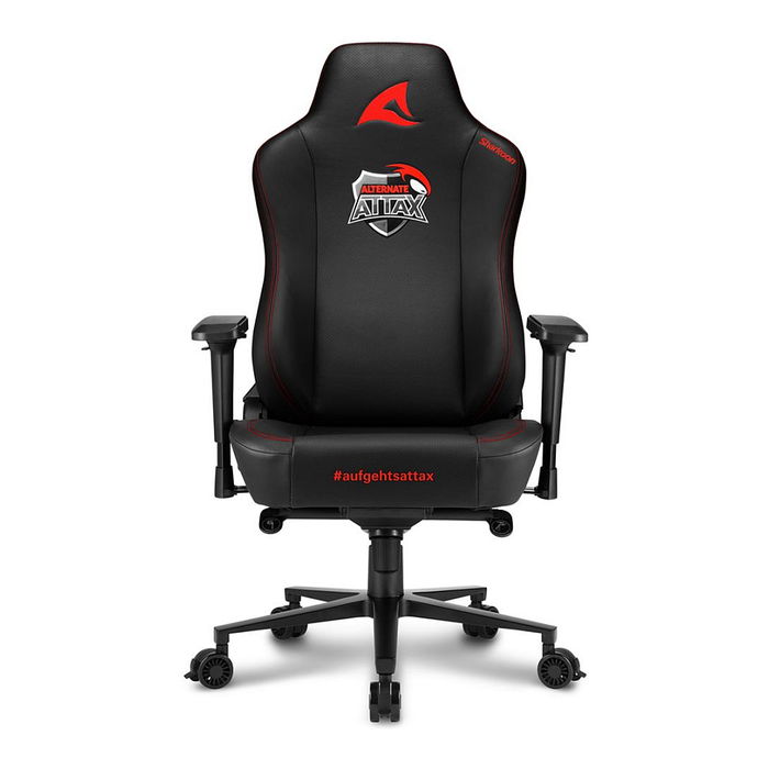Sharkoon SKILLER SGS40 aTTax Sonderedition Silla Gaming (negro/rojo)