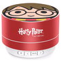 ERT GROUP Altavoz Portátil Inalámbrico Harry Potter 3W RMS Batería 300 mAh Micrófono Llamadas Tarjeta SD MP3 Radio FM Aluminio LED