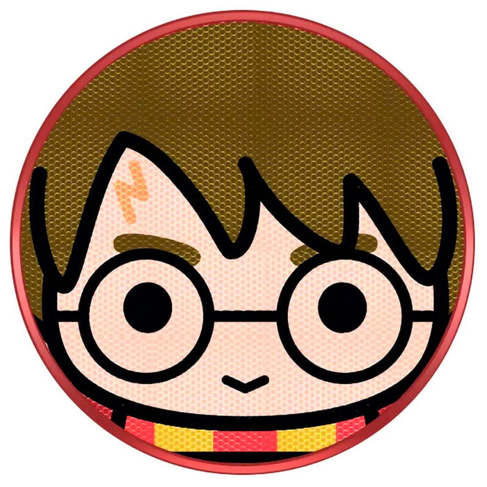 ERT GROUP Altavoz Portátil Inalámbrico Harry Potter 3W RMS Batería 300 mAh Micrófono Llamadas Tarjeta SD MP3 Radio FM Aluminio LED