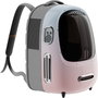 Petkit Breezy 2 Mochila Transportín Rígido para Gatos, Rosa Degradado