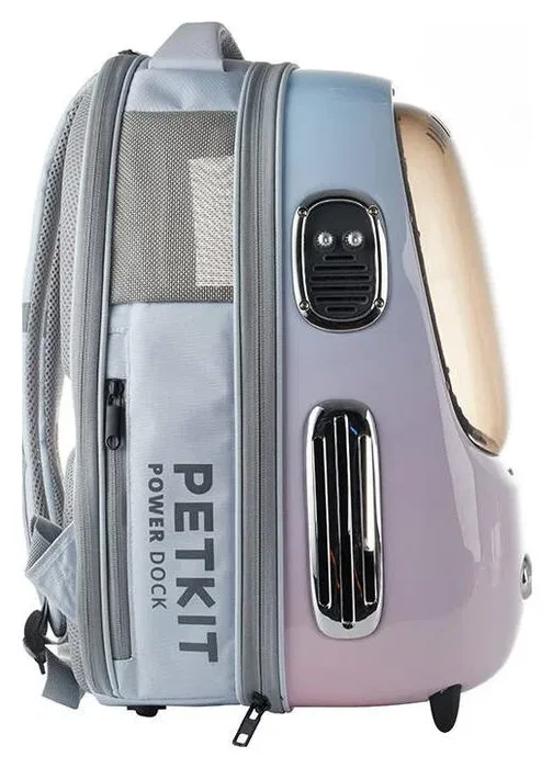 Petkit Breezy 2 Mochila Transportín Inteligente para Gatos, Rosa