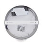 Plafón LED Circular Gris Cromado 12W 6000K Blanco Frío