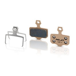 XLC BP-S21 Pastillas de freno de disco Sinterizadas MTB Oro - Juego de 2