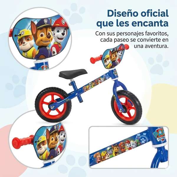 Toimsa Bicicleta sin Pedales Paw Patrol 10" (2 años+) Toimsa Bicicleta sin Pedales Paw Patrol 10" (2 años+)