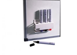 Nobo Porta Rotuladores Magnético 3503846 Capacidad 4 Rotuladores 8x12x3,2 cm