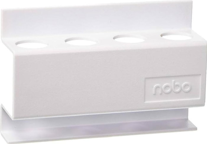 Nobo Soporte magnético para 4 rotuladores de pizarra Nobo Soporte magnético para 4 rotuladores de pizarra