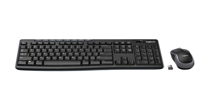 Logitech Wireless Combo MK270: Teclado y Ratón Inalámbricos para Uso Escolar, Duraderos y Resistentes a Líquidos