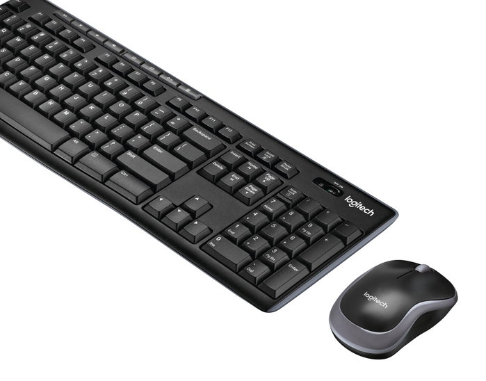 Logitech MK270 Combo Inalámbrico Teclado y Ratón Layout Alemán
