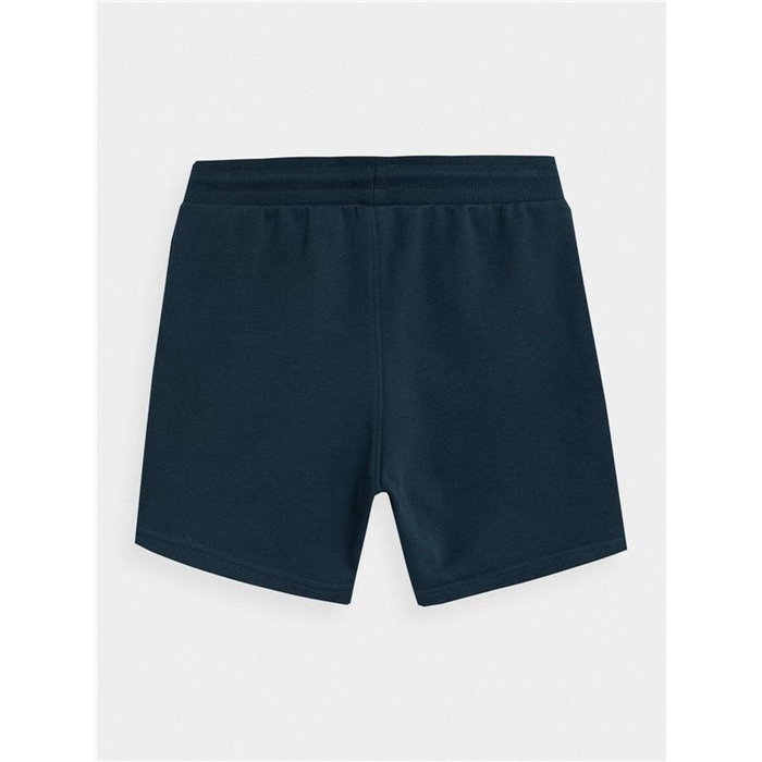 Pantalón corto 4F M049 Azul oscuro Infantil Hombre 9-10 Años
