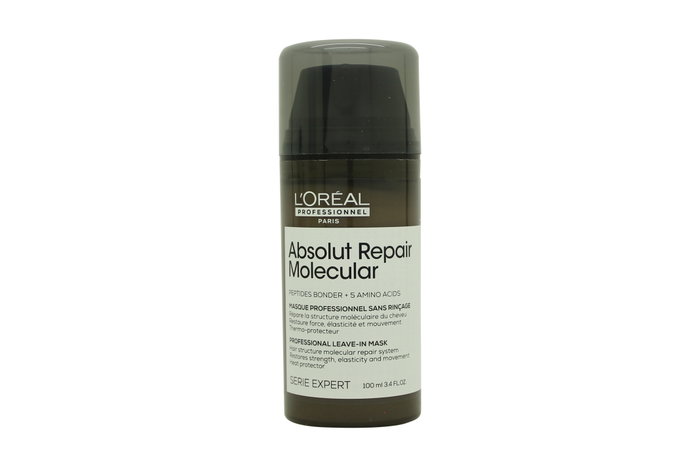 L'Oréal Professionnel Paris Absolut Repair Molecular Mascarilla sin aclarado 100 ml L'Oréal Professionnel Paris Absolut Repair Molecular Mascarilla sin aclarado 100 ml