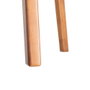 Ixia Lámpara de suelo marrón tejido-madera 40 x 40 x 158 cm