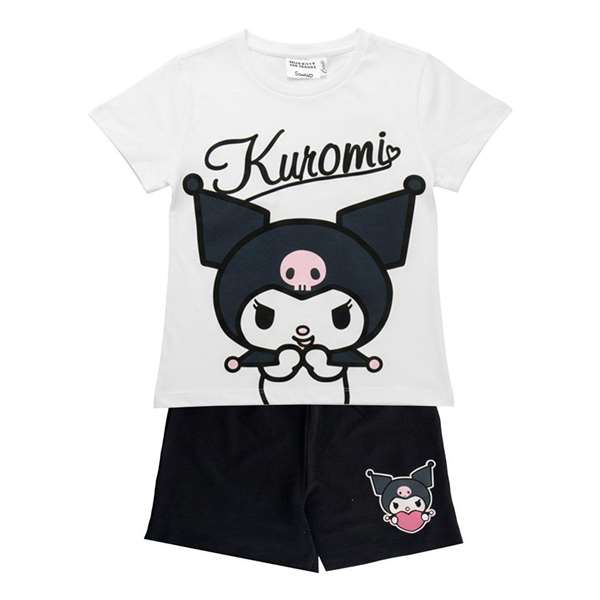Cerdá Conjunto 2 Piezas French Terry Hello Kitty Kuromi 8 Años - Blanco Cerdá Conjunto 2 Piezas French Terry Hello Kitty Kuromi 8 Años - Blanco