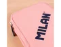 Milan Plumier de 2 Pisos Serie 430 Since 1918 con Contenido Rosa