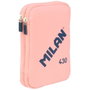Milan Plumier de 2 Pisos con Contenido Serie 430 Rosa