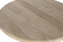 DKD Home Decor Mesa Redonda de Comedor de Mango Natural 150x150x76 cm
