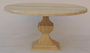 DKD Home Decor Mesa Redonda de Comedor de Mango Natural 150x150x76 cm