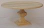 DKD Home Decor Mesa Redonda de Comedor de Mango Natural 150x150x76 cm