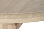 DKD Home Decor Mesa Redonda de Comedor de Mango Natural 150x150x76 cm