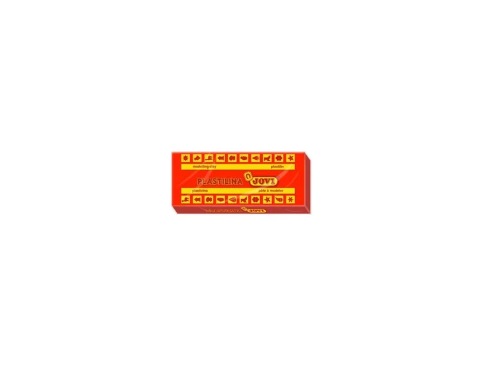 Jovi Plastilina Rojo Unidad Tamaño Mediano 150g+