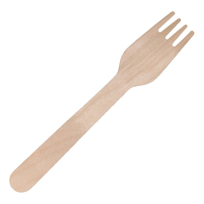 Cook Concept Juego de 20 Tenedores Ecológicos Pino 16 cm