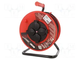 ACAR Prolongador de alimentación H05RR-F 3G1,5mm2 30m Negro