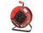 ACAR Prolongador de alimentación H05RR-F 3G1,5mm2 30m Negro