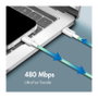 LogiLink Cable USB 2.0 Tipo-C a Tipo-C de 1,5 m, verde, 60W