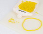 Innspiro Rocalla de Vidrio Redonda Opaco Amarillo 2,3mm 120g