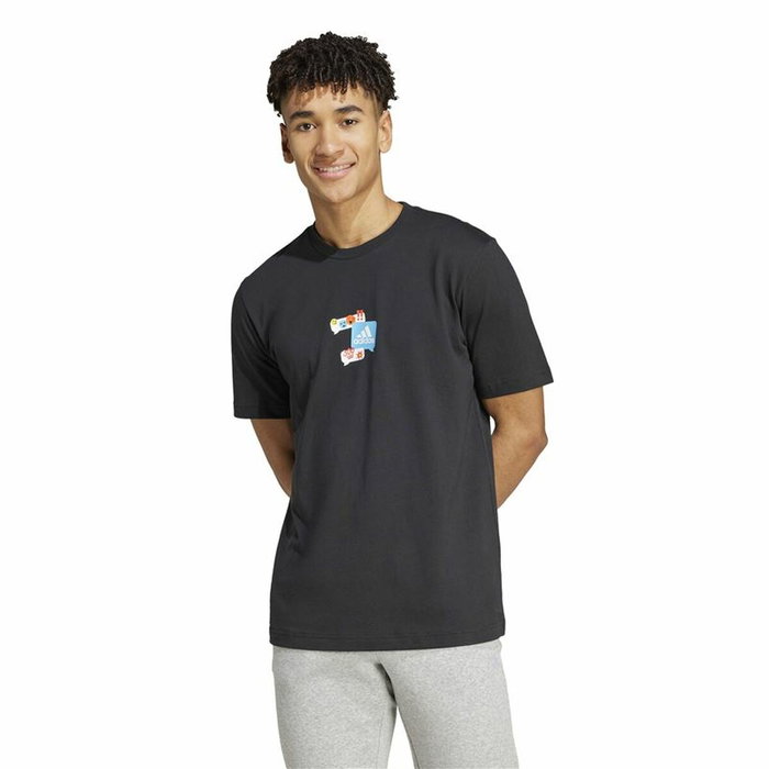 Camiseta de Manga Corta Hombre Adidas Remoji Graphic L