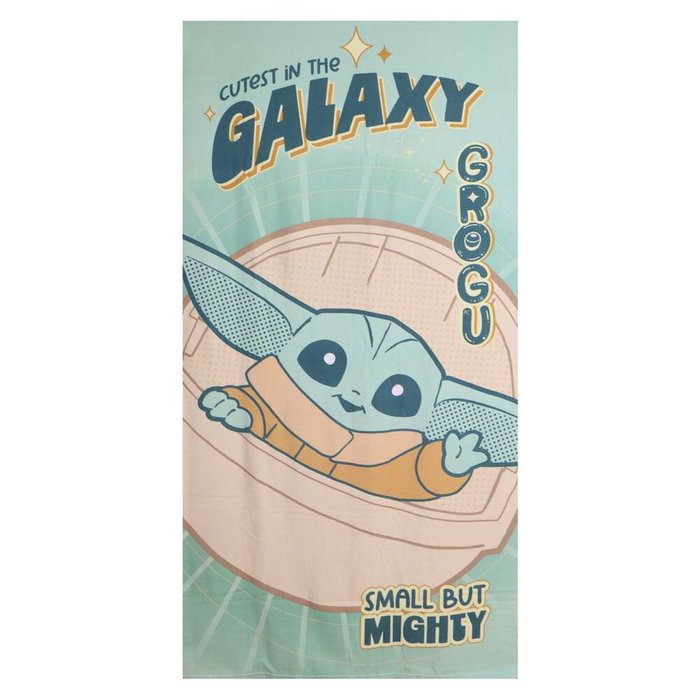 CERDÁ Grogu The Mandalorian Star Wars Toalla Microfibra 90x180cm