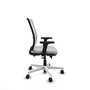 PIQUERAS Y CRESPO Silla de oficina Haches Blanco con mecanismo Sincro/Traslack