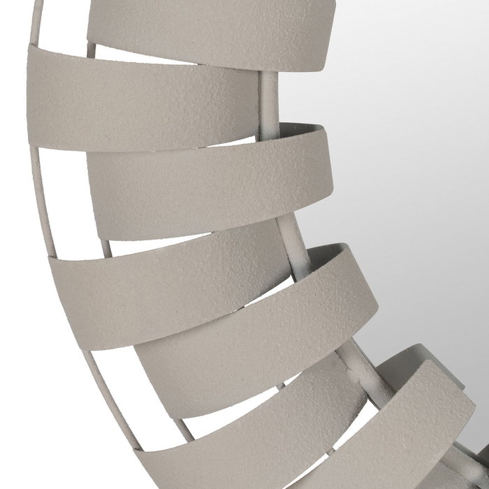 Espejo Blanco Metal Decoración 66,50 X 6 X 66,50 cm