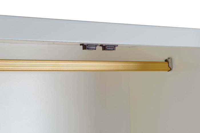 DKD Home Decor Armario Blanco 85.5 x 50.5 x 186.2 cm DKD Home Decor Armario Blanco 85.5 x 50.5 x 186.2 cm