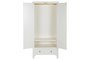 DKD Home Decor Armario Blanco 85.5 x 50.5 x 186.2 cm