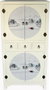 DKD Home Decor Armario Blanco 85.5 x 50.5 x 186.2 cm