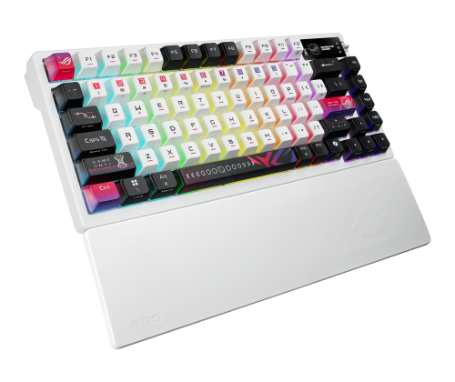 Asus Teclado Gaming ROG Azoth X 90MP044F-BKUA30 USB RF Wireless Bluetooth Negro Blanco Asus Teclado Gaming ROG Azoth X 90MP044F-BKUA30 USB RF Wireless Bluetooth Negro Blanco