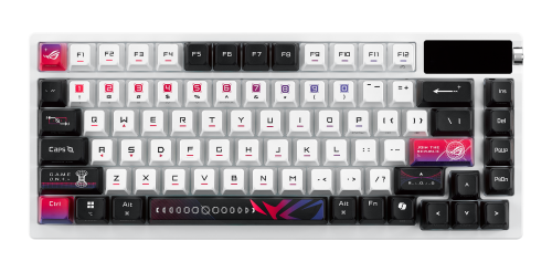 Asus Teclado Gaming ROG Azoth X 90MP044F-BKUA30 USB RF Wireless Bluetooth Negro Blanco Asus Teclado Gaming ROG Azoth X 90MP044F-BKUA30 USB RF Wireless Bluetooth Negro Blanco